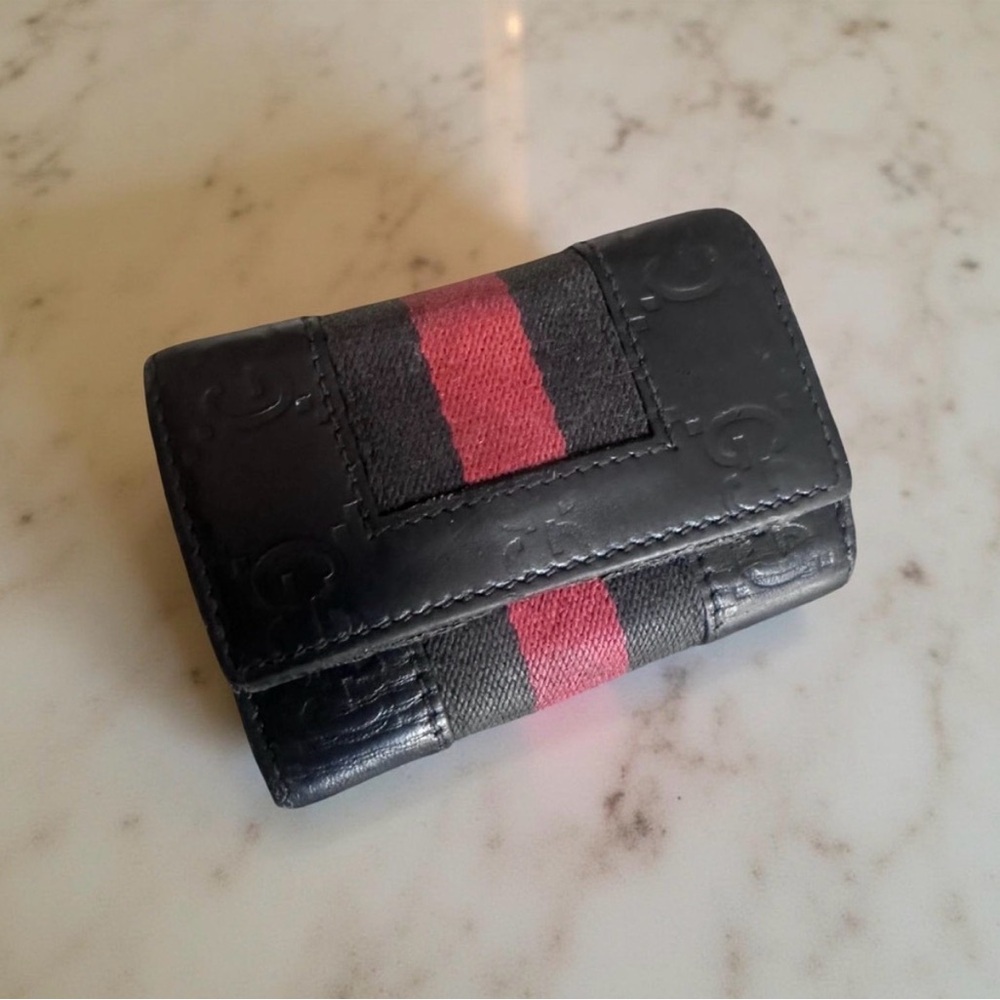 Gucci Sherry Leather Key Case - Picture 5 of 5